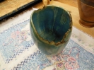 Blue Stained Vase by Toby Bouder